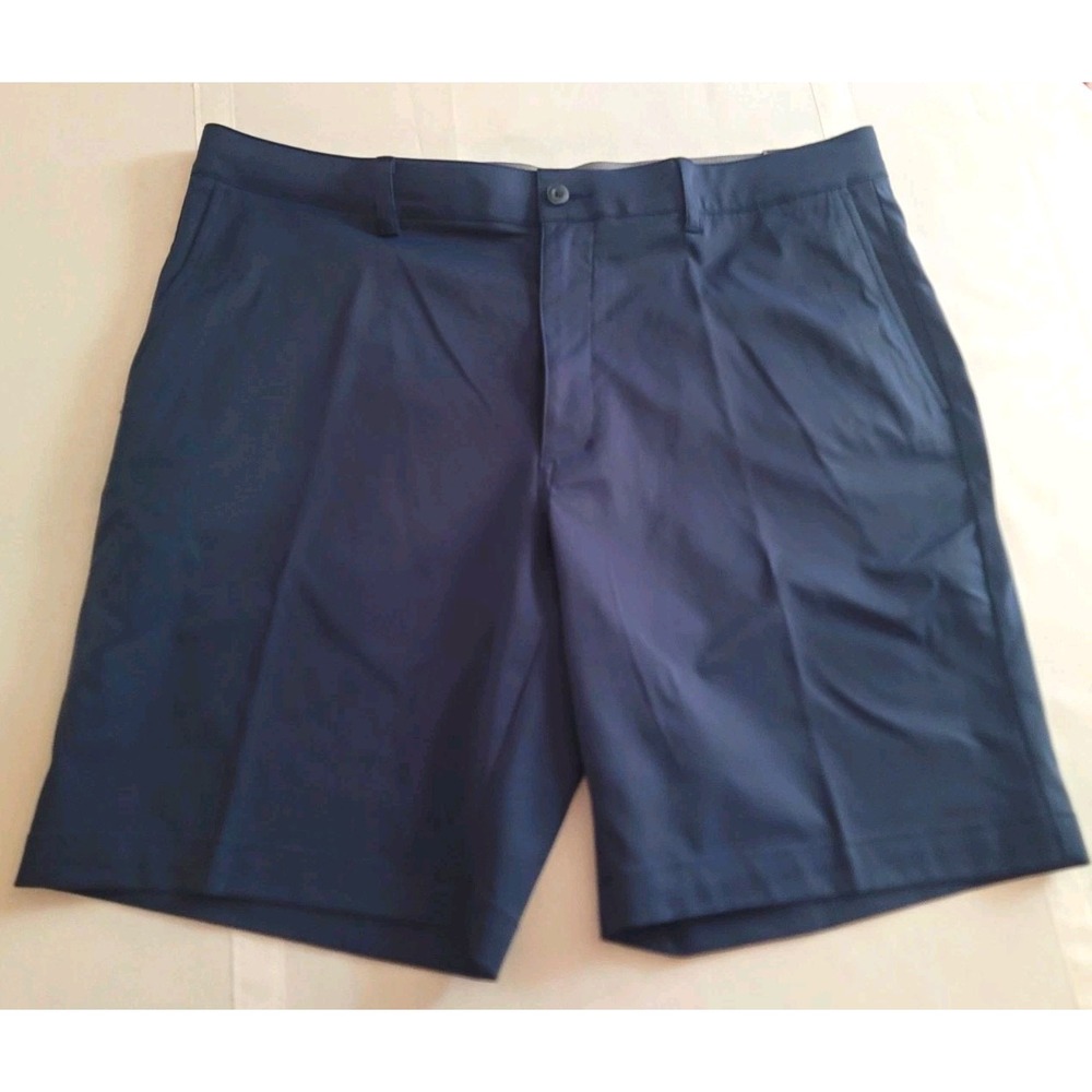 NWT Ben Hogan Performance Golf Shorts Mens 36 Navy Stretch Moisture Wicking